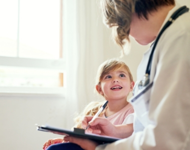 It’s check-up time for my child. Photo